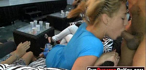 42 Holy shit!  Crazy cum party whores  296